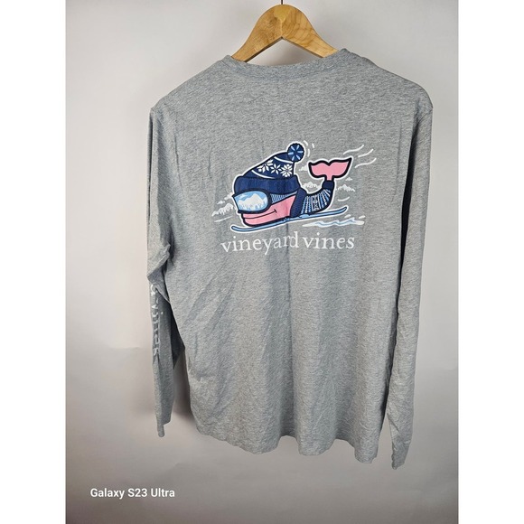 Vinyard Vines, 100% cotton, szM, Downhill Skier, longsleeve t-shirt - Picture 8 of 8